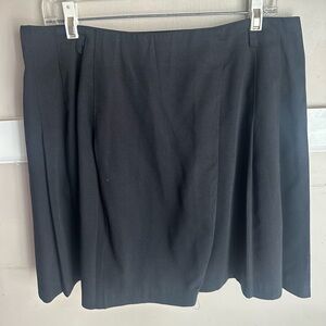 Diana Marco Elegant Black A-Line Women's Skirt Size 14W